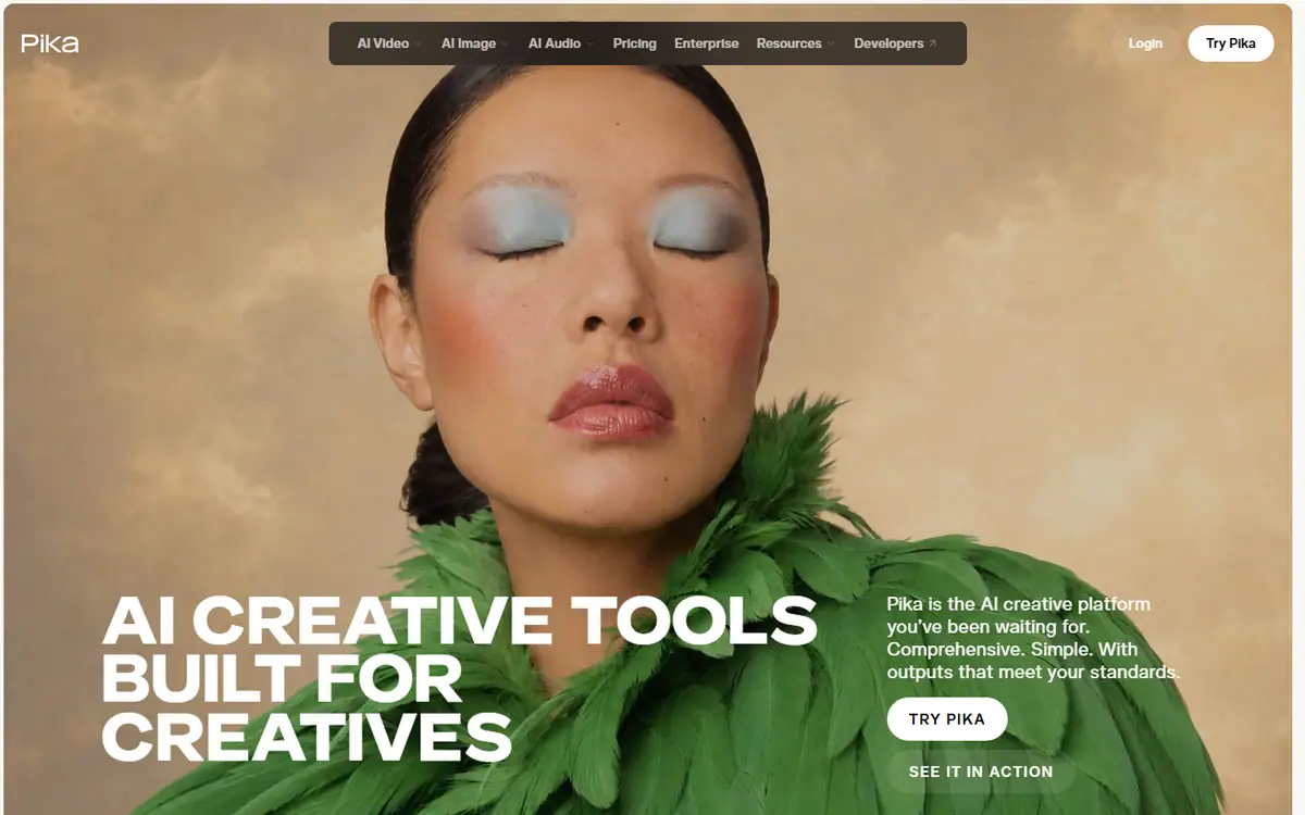 The Pika website